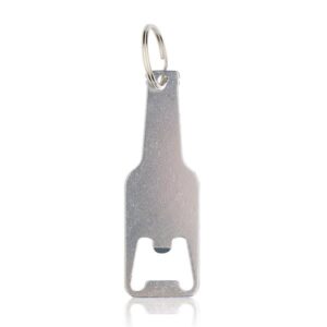 Llavero de Aluminio Salik - Plata