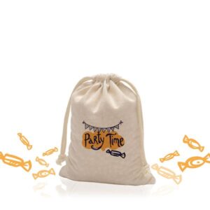 Bolsa con Cordón 100% algodón - Natural