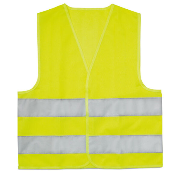 Chaleco de alta visibilidad para niños - Amarillo