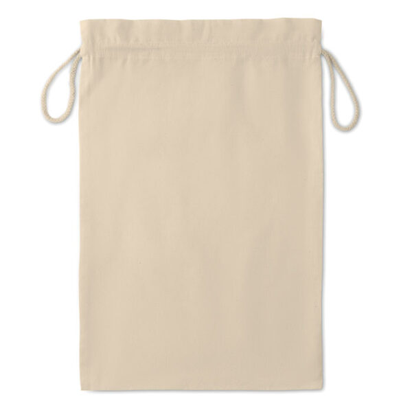Bolsa de Algodón con Corbata - Natural - Imagen 2